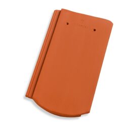 Pilis Max ívesvágású alapcserép Natur téglavörös