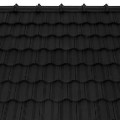 Kékes Plus ívesvágású alapcserép FusionProtect antracit