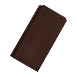 Kékes Plus egyenesvágású alapcserép FusionProtect sötétbarna